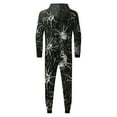 thumbnail image 5 of Robe de Famille Halloween Mode Décontractée Imprimée à Capuche Fermeture Éclair Combinaison Pyjama Confortable Tenue de Maison Assortie, 5 of 5