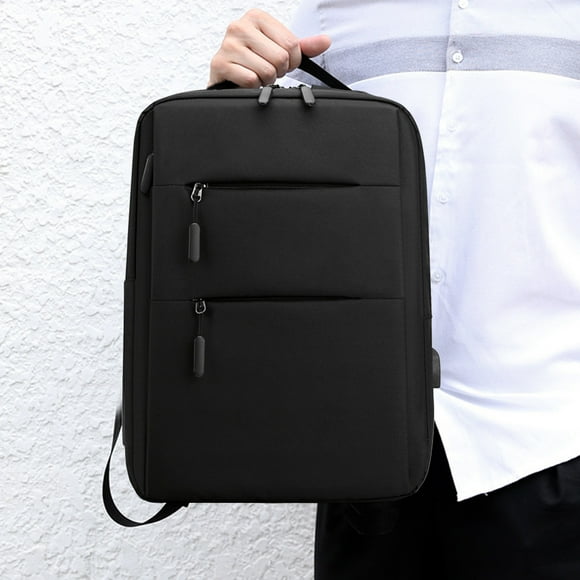Laptop Backpack 15.6 Inch, Business Slim Laptops Travel With USB Charging Port, College School Computer Bag Gifts For Men And Women