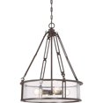 thumbnail image 1 of Quoizel Buchanan 4 Light Pendant in Western Bronze, 1 of 5