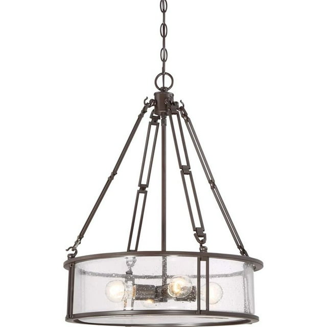 Quoizel Buchanan 4 Light Pendant in Western Bronze