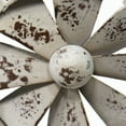 thumbnail image 3 of Stratton Home Decor Compas en Métal Accent Décoratif W / Base en Bois, 3 of 4