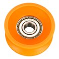 thumbnail image 4 of 2Pcs 2.5mm Deep Metal V Groove Guide Bearing Pulley Rail Ball Wheel 6x30x13mm, 4 of 5