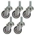 thumbnail image 1 of 5pcs 1inch Caster Wheels Heavy Duty Swivel Casters Furniture Wheels Casters, 1 of 6
