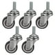 thumbnail image 1 of Ruedas giratorias de 5 uds. De 1 pulgada, ruedas giratorias de alta resistencia, ruedas para muebles, 1 of 6
