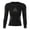 14#Dark Gray, variant on Compression Shirt Men Slimming Body Shaper Long Sleeve Crewneck Workout Shirts Tummy Control Undershirts