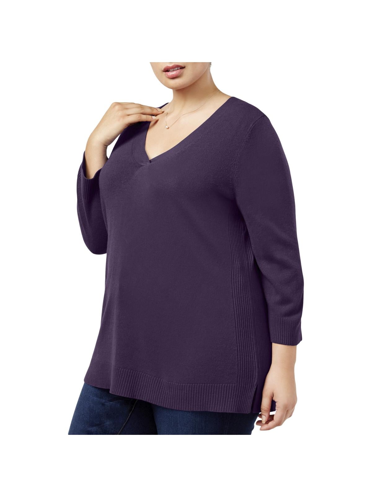 karen scott v neck sweater