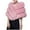 Pink, variant on Women Winter Warm Fashion Thicken Imitation Scarves Scarf Clothing Accessories for Cold Weather Z1016A-White,One Size