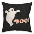 thumbnail image 2 of Creative Products Retro Ghost Boo 18x18 Spun Poly Pillow, 2 of 3