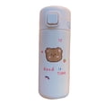 thumbnail image 1 of Yuarrent Botella de termo al vacío de dibujos animados de 350ML, taza aislada de acero inoxidable, botellas de agua, tazas aislantes para Teteras Blanco, 1 of 6