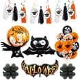 thumbnail image 1 of Halloween Balloon Set Decorative Party Balloon Hanging Swirl Tassel Banner, 1 of 4