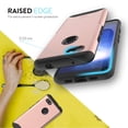 thumbnail image 3 of Google Pixel 3a Case, TUDIA Dual Layer [MERGE] Extreme Protection Premium Slim Phone Case For Google Pixel 3a (2019) [NOT Compatible with Pixel 3a XL Version] (Rose Gold), 3 of 8