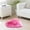 Hot Pink, variant on Bathroom Rugs Wool Imitation Sheepskin Rugs Faux Non Slip Bedroom Carpet Mats Area Rug Washable Rug Area Rug