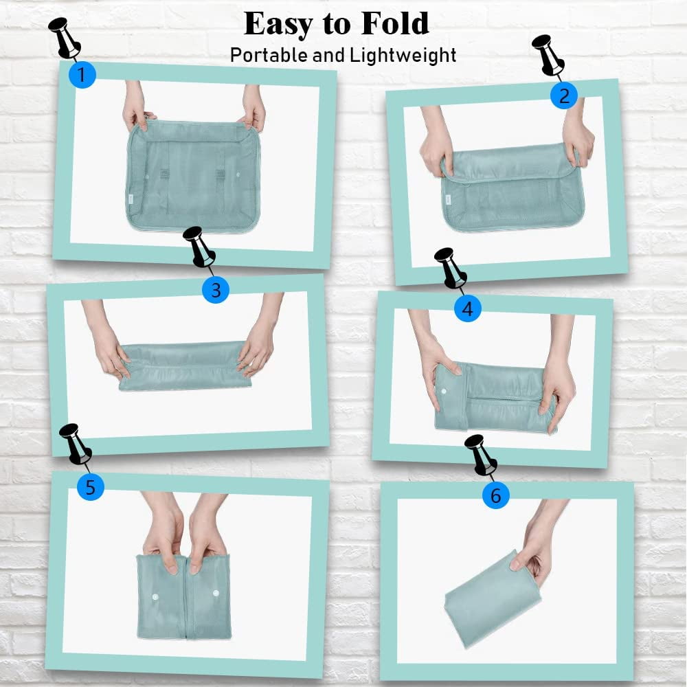 Vorkoi 8PCS Packing Cubes for Suitcases, Travel Cubes Packing Luggage Organizers Accessories Bag,Large Lightweight Waterproof Storage Bag Cosmetic Bag Clothes Shoe Bag