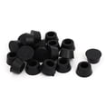 thumbnail image 4 of 20pcs 15mm Inner Dia. Rubber Table Chair Leg Foot Covers Floor Protector, 4 of 4
