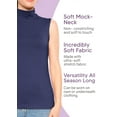 thumbnail image 4 of Stretch Is Comfort Women's Oh so Soft Sleeveless Mock Neck Top | Adult Small-Large, 4 of 6