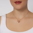 thumbnail image 2 of Dije con Cadena OCEAN HEART  AC18-339, 2 of 2