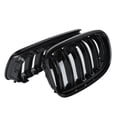 thumbnail image 3 of Riwesomey Rejillas delanteras de riñón para coche, parrilla de carreras para E90 E91 3 Series 2008-2011, doble línea, doble listón, estilo Vehículos, repuestos y accesorios Mis, 3 of 8