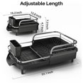 thumbnail image 2 of Escurreplatos Expandible de Acero Inoxidable SNTD 38-56 cm, 2 of 9