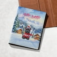 thumbnail image 5 of Hello Welcome Winter The Ski Scottish Terrier Snowy Day Travel Passport Wallet Scottie Dog Lover Gifts PU Leather Passport Holder Cover - 13013, 5 of 5