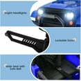 thumbnail image 3 of OLAKIDS Kids Ride On Truck, 12V Electric Vehicle Car with Remote Control, Toddlers Battery Powered Toy with 2 Speeds, Spring Suspension, Double Open Doors, LED Lights, Music, USB, Mp3, 3 of 9