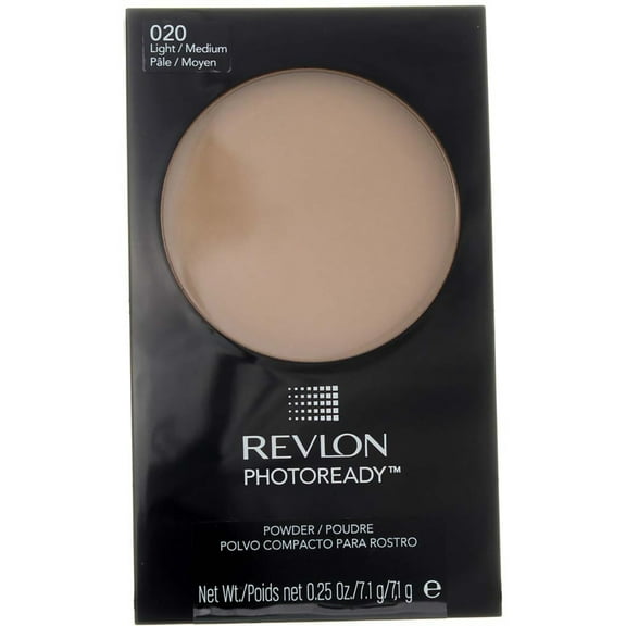 Revlon PhotoReady Powder, Light Medium [020] 0.25 oz - (Pack of 2)