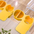 thumbnail image 5 of Desk Cup Holder, Clip On Cup Holder for Desk, Double Grid Desktop Storage Rack, Fixed Cup Holders with Side Tray for Pens, Home Office Desk Organizer, 5 of 6