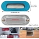 thumbnail image 3 of Manija para muebles de 4 piezas Manija para puerta corrediza Manija ovalada empotrada de acero inoxidable oso de fresa  Electrónica, 3 of 4