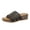 Black, variant on Pink Women'S Wedge Heel Sandals Open Toe Breathable Comfortable Beach Slides For Pool Vacation Outdoor Walking Lightweight Use