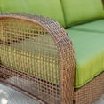 thumbnail image 4 of Hanover Kokomo 4-piece Outdoor Wicker Seating Set, 4 of 6