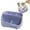 Blue, variant on Small Multifunctional Desk Organizer Caddy Home Accessory Tray for Stationery Art Supply Bathroom Storage Versatile Plastic