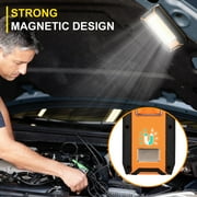 LED Rechargeable Magnetic Work Light 500Lumens, Hanging Hook 3 Lighting Modes, Job Site Lighting for Car Repairing, Camping