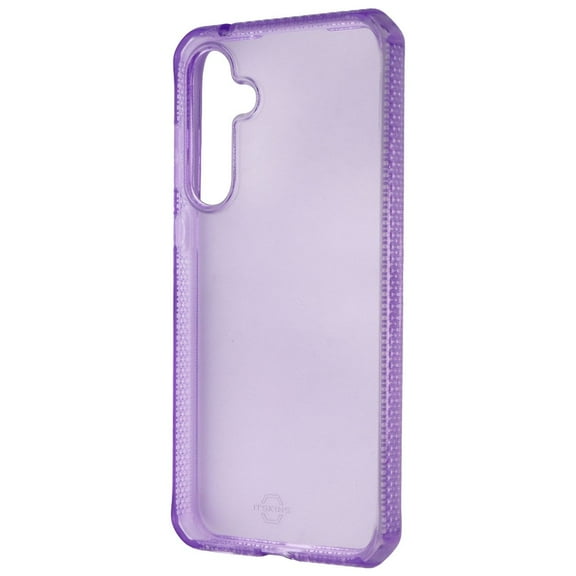 ITSKINS Spectrum_R // Clear Series Case forr Samsung Galaxy A35 5G - Purple