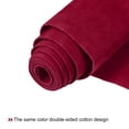 thumbnail image 3 of Uxcell PU Synthetic Leather, Soft Faux Frosted Leather Sheet 160x10cm/5.25x0.33ft Dark Red for DIY Handicraft, 3 of 5