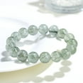 thumbnail image 3 of Natural Green Rutilated Quartz 8A+ Grade Bracelet 10mm Round Beads, High-Quality Crystal Jewelry for Energy & Healing, 3 of 4