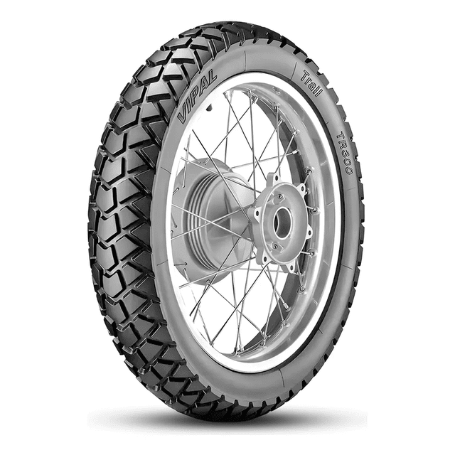 Llanta De Moto Vipal Tr300 120/80-18 62s Doble Próposito Uso Con Camara