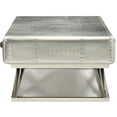 thumbnail image 4 of ACME Aberdeen II 51" Table Basse de Rangement Accent en Aluminium, 4 of 7