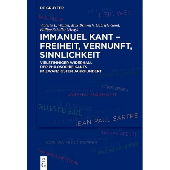 Immanuel Kant - Freiheit, Vernunft, Sinnlichkeit, (Hardcover)