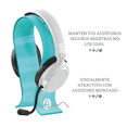 thumbnail image 2 of Soporte 4gamers Para Audífonos Gaming -  Aqua: Compatible con PS4/PS5/Xbox/Switch/PC, 2 of 5