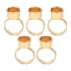 thumbnail image 2 of Anillo tinta para tatuaje de labios y cejas, soporte para pegamento de pestañas, anillo m, 5 uds., 2 of 7