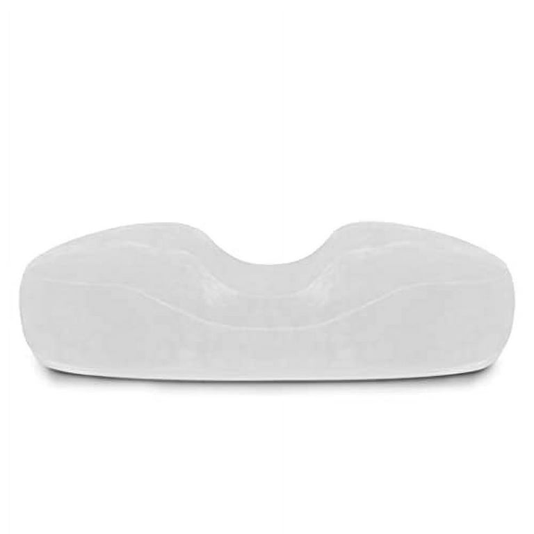 Trickonometry Donut Seat Cushion: Orthopedic Pillow for Tailbone/ Butt,  Lower Back, Hemorrhoid, Bed Sores, Pressure/ Pain Relief, Pregnancy,  Postpartum, Surgery, Coccyx, Sciatica, Prostate (Grey) 