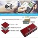 thumbnail image 3 of Wallet Women Leather Large,wallet Women Large Many Compartments,long Wallet Women Protection,red, 3 of 5