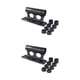 thumbnail image 4 of Kit de portaequipajes Toystoory Techo de bicicleta Aleación de aluminio Negro, 4 of 6