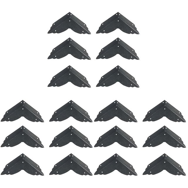 18 protectores de esquinas de muebles de hierro de 70 mm Protector de esquinas de escritorio de esquina
