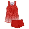 thumbnail image 4 of DPTALR Maillot de Bain Deux Pièces pour Femmes Conservateur à Imprimé avec Dos à Bretelles, 4 of 5