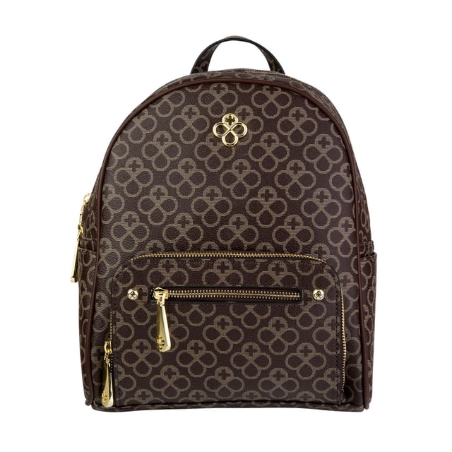 Mochila Casual Backpack Jaime Ibiza Piel Vegana JI 115 marron Unitalla