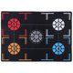 thumbnail image 1 of 1 Sheet Basketball Training Equipment Basketball Training Spot Mat Basketball Training Tool, 1 of 3