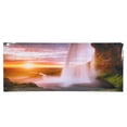 thumbnail image 3 of Dioche Clear Pattern Waterfall Fish Tanks Poster, Setting Sun Fish Tanks Background Poster, Aquarium Landscaping For Fish Tanks, 3 of 8