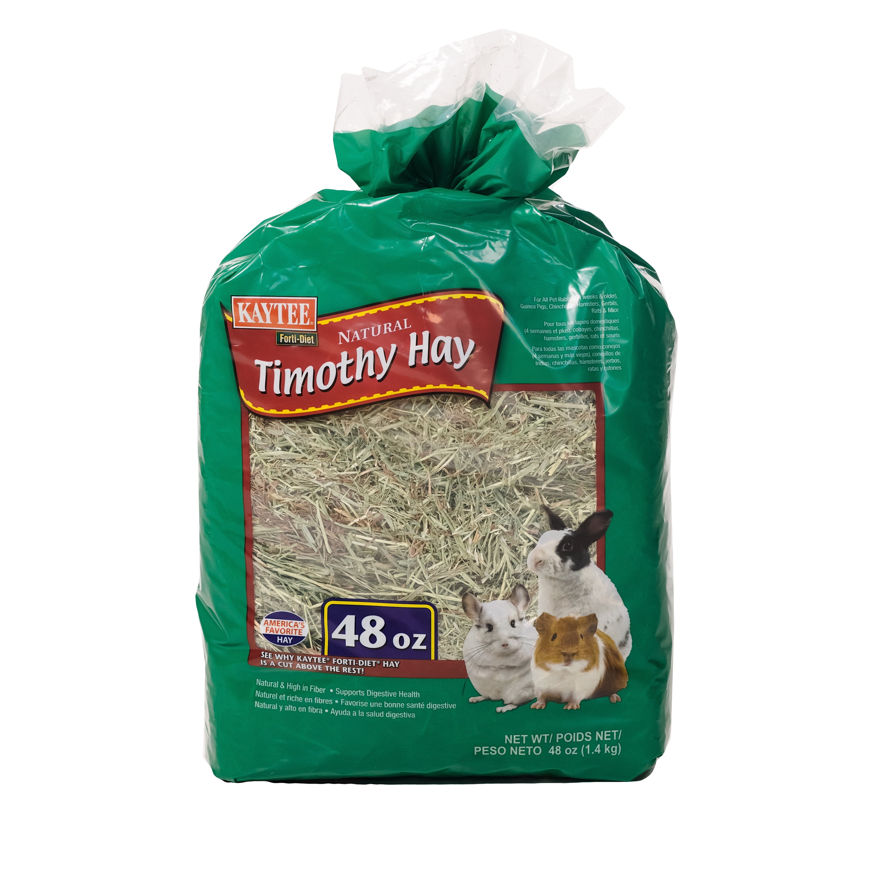 Kaytee FortiDiet Timothy Hay 48 oz
