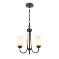 thumbnail image 5 of 9803-RBZ Millennium Lighting Ivey Lake - 3 Light Chandelier-15.5 Inch Tall and 15 Inch Wide     -Traditional Installation, 5 of 6
