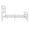 thumbnail image 4 of Full Size Metal Platform Bed with Headboard and Footboard, Iron Bed Frame for Bedroom, No Box Spring Needed ,Silver, 4 of 7